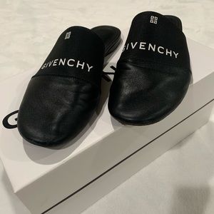 Givenchy Black Mules - SIZE 39 - AUTHENTIC